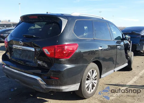 2018 Nissan Pathfinder Sl из США, поврежденный, VIN 5N1DR2MNXJC632721